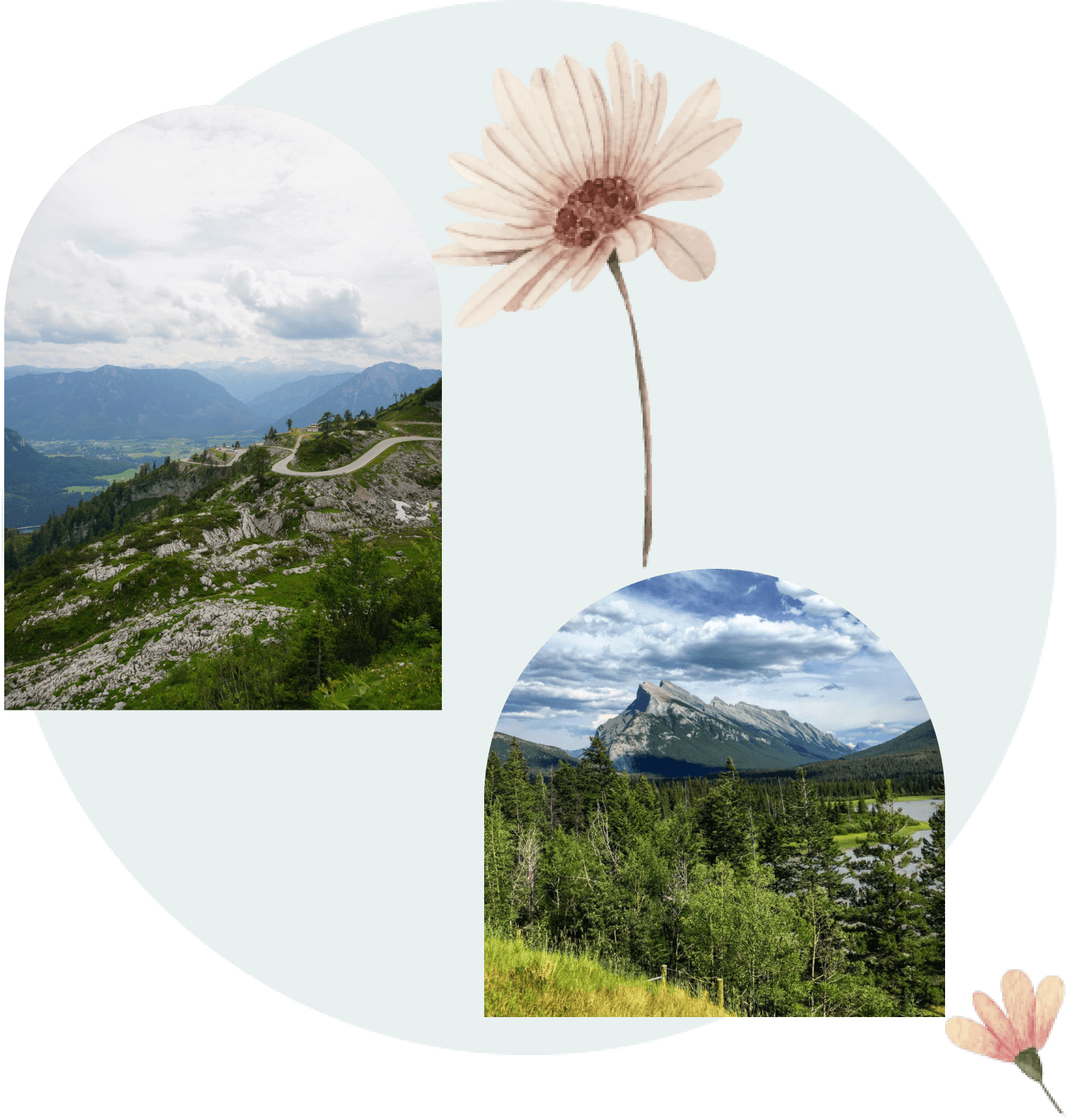 ADHD & Addiction Life Coaching Services in Vancouve A scenic mountain view symbolizing support and guidance in overcoming life challenges.